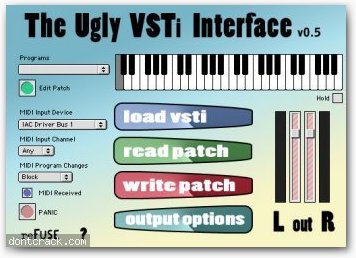 ReFuse Software Ugly VSTi Interface