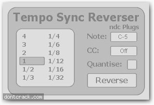 Ndc Plugs Tempo Sync Reverser