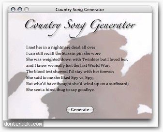 Siddha Country Song Generator